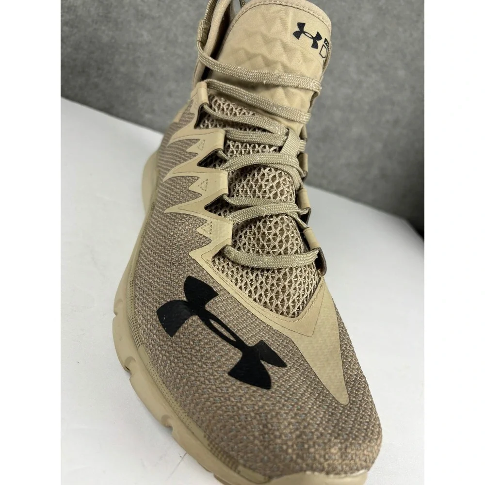 Under Armour Project Rock Delta Training Shoes Mens Size 11 Desert Sand